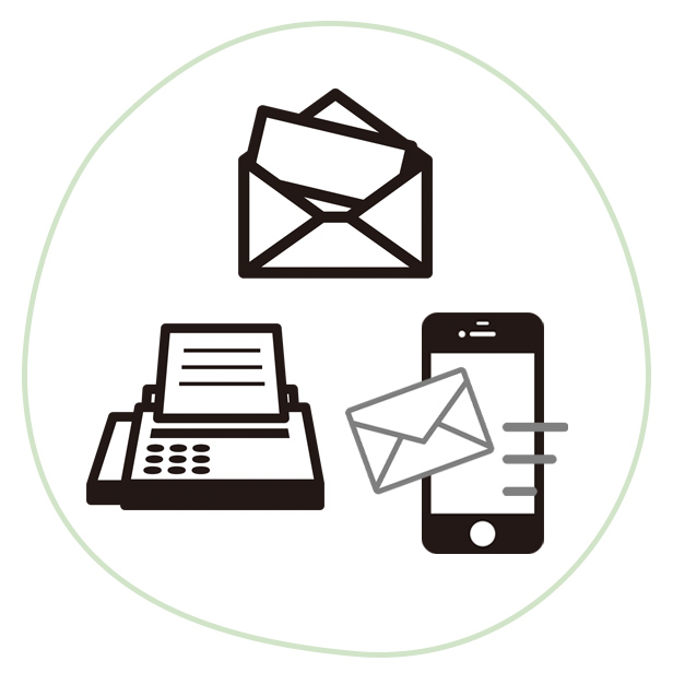 FAX等でのご注文受付画像