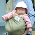 ベビー スリングの愛用者