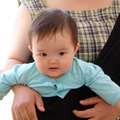 ベビー スリングの愛用者