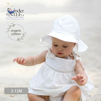 オーガニックコットン ベビー サンハット