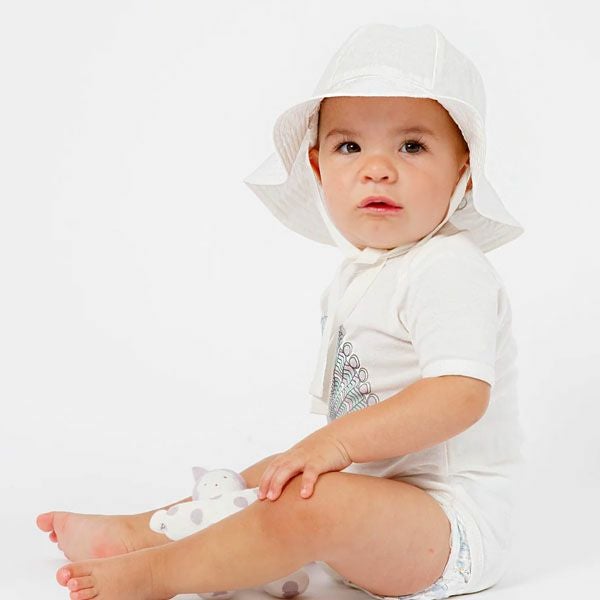 オーガニックコットン ベビー サンハット