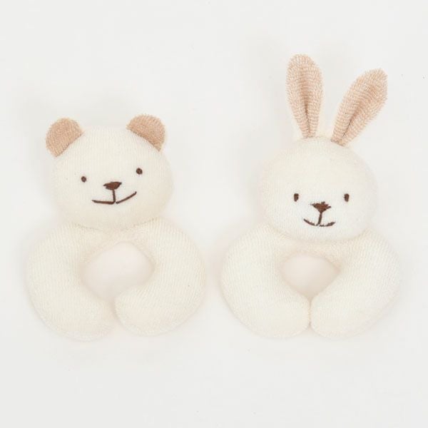 オーガニックコットン リストガラガラ