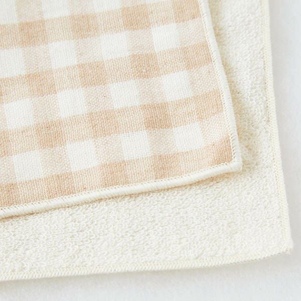 オーガニックコットン くまうさぎミニタオル