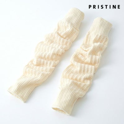 オーガニックコットン レーシー アーム＆レッグウォーマー