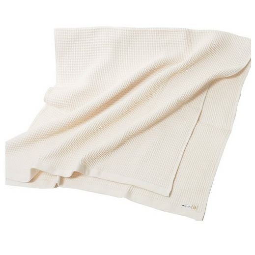 オーガニックコットン ワッフルバスタオル77×144