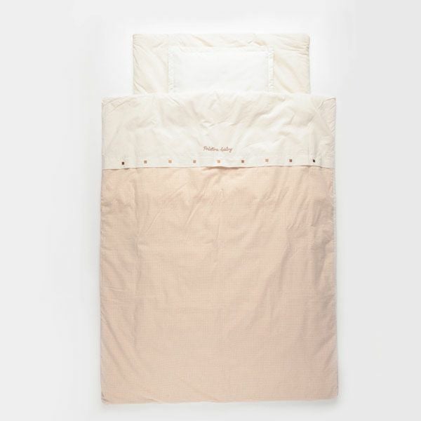オーガニックコットン ベビー組み布団セット ナチュラル