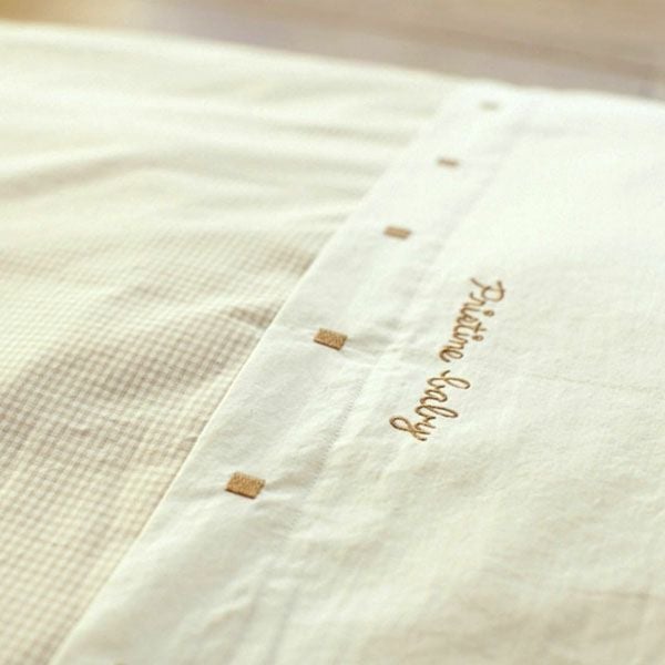 オーガニックコットン ベビー組み布団セット ナチュラル
