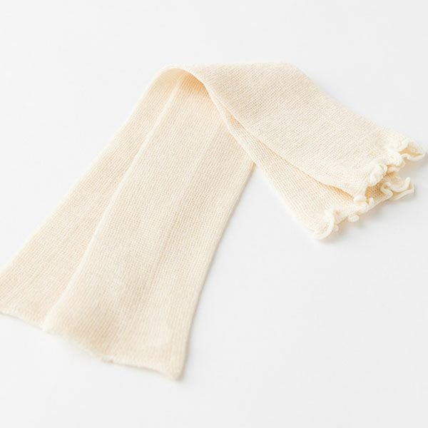 オーガニックコットン レッグ＆アームウォーマー ナチュラル