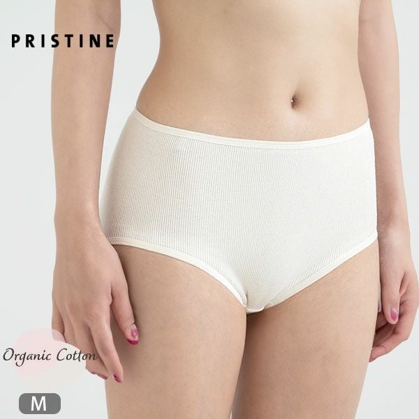 オーガニックコットン テレコショーツ ナチュラル M