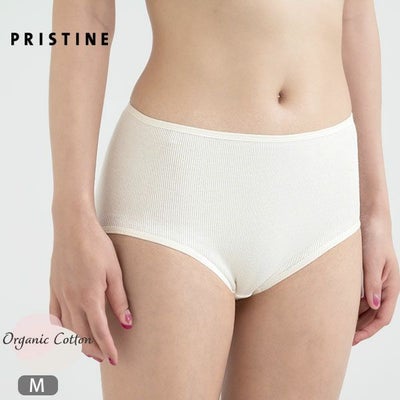 オーガニックコットン テレコショーツ ナチュラル M