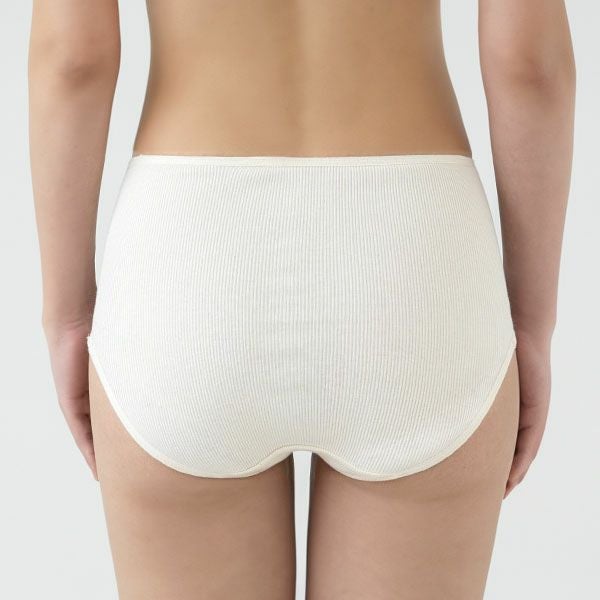 オーガニックコットン テレコショーツ ナチュラル M