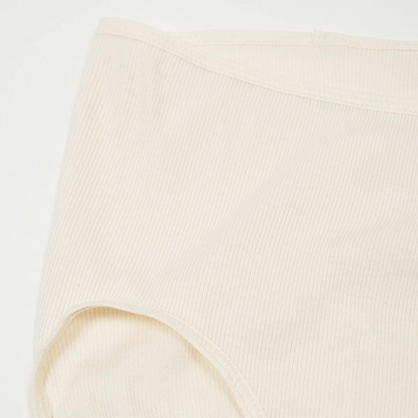 オーガニックコットン テレコショーツ ナチュラル M