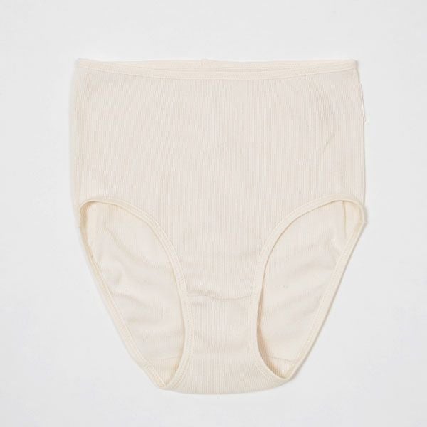 オーガニックコットン テレコショーツ ナチュラル M