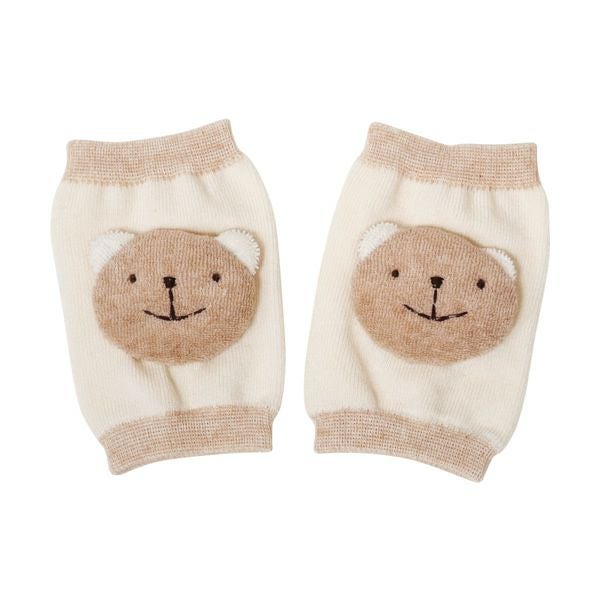 オーガニックコットン ひざあてサポーター ナチュラル