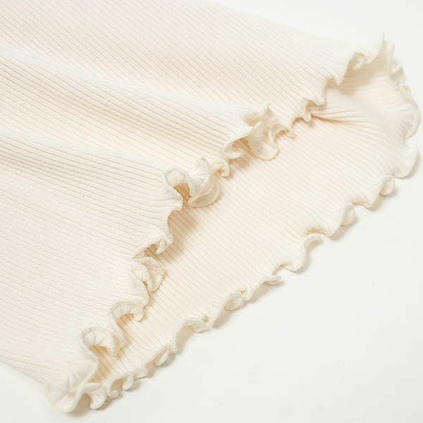 オーガニックコットン カップ付テレコキャミソール