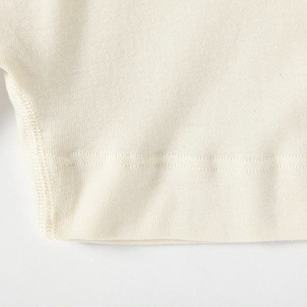 オーガニックコットン チューブフライス 1分丈ショーツ ナチュラル M