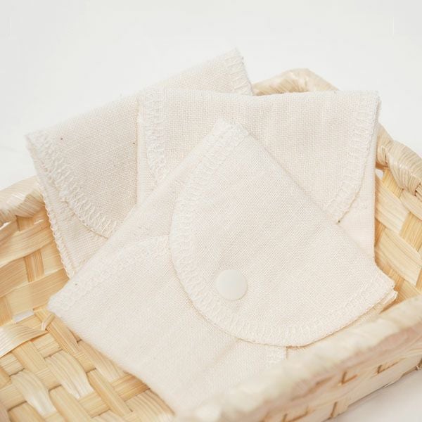 オーガニックコットン パンティライナー エアニット×ガーゼ 3枚セット