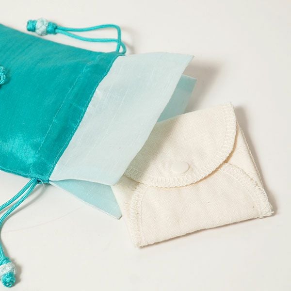 オーガニックコットン パンティライナー エアニット×ガーゼ 3枚セット