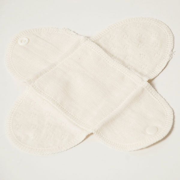 オーガニックコットン パンティライナー エアニット×ガーゼ 3枚セット
