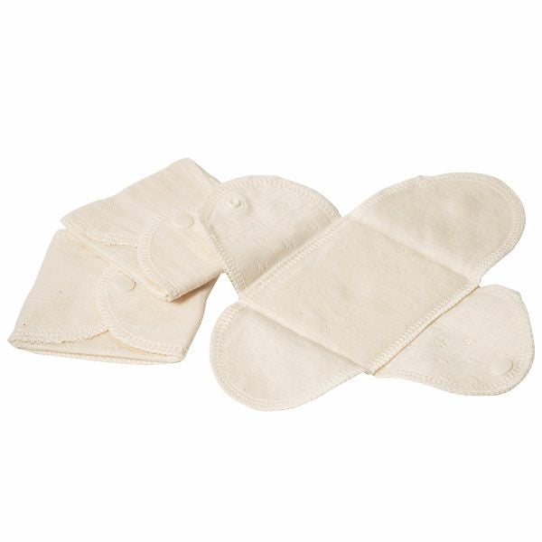 オーガニックコットン パンティライナー エアニット×ガーゼ 3枚セット