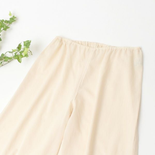 オーガニックコットン ちりめんペチパンツ M