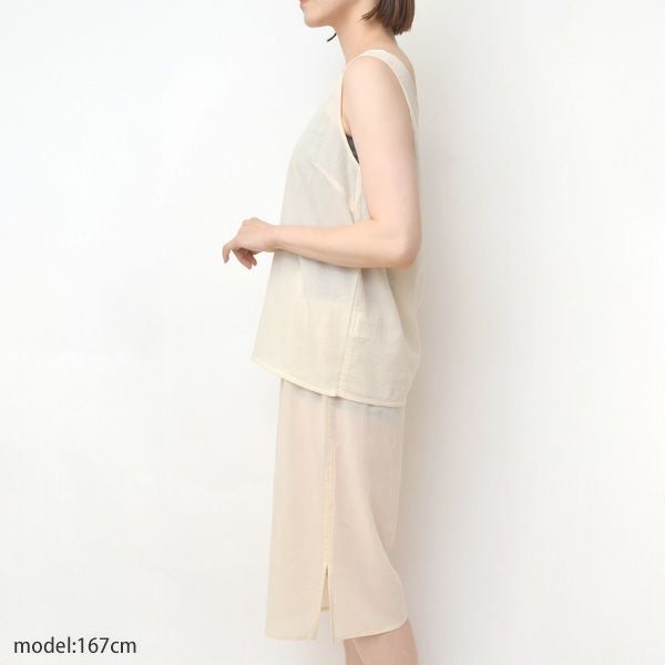 オーガニックコットン ちりめんペチパンツ M