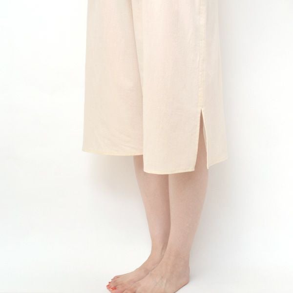 オーガニックコットン ちりめんペチパンツ M