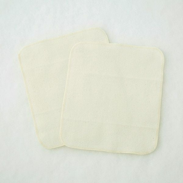 オーガニックコットン 布ナプキンハンカチタイプ （2枚組）