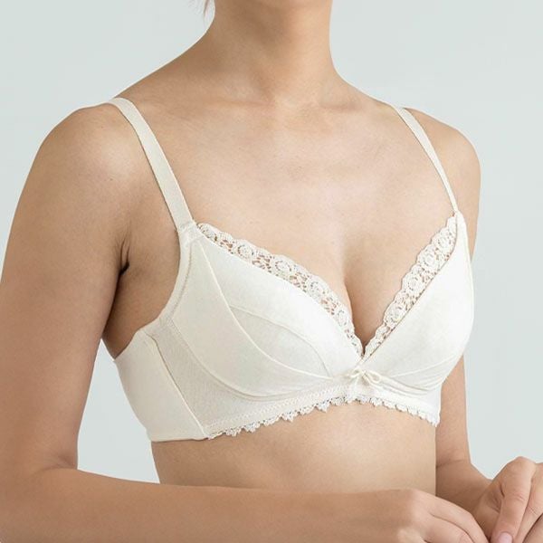 オーガニックコットン ふわぴたスワンブラ