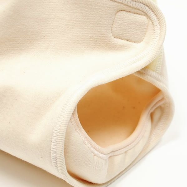 オーガニックコットン スムースおむつカバー内ベルトタイプ