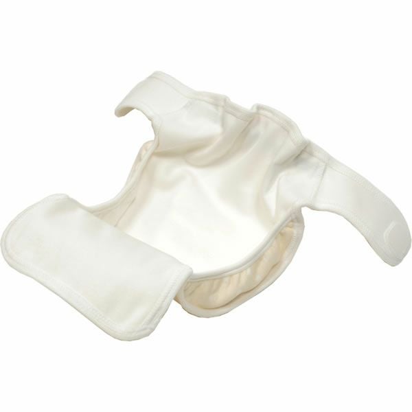 オーガニックコットン エアニットおむつカバー外ベルトタイプ