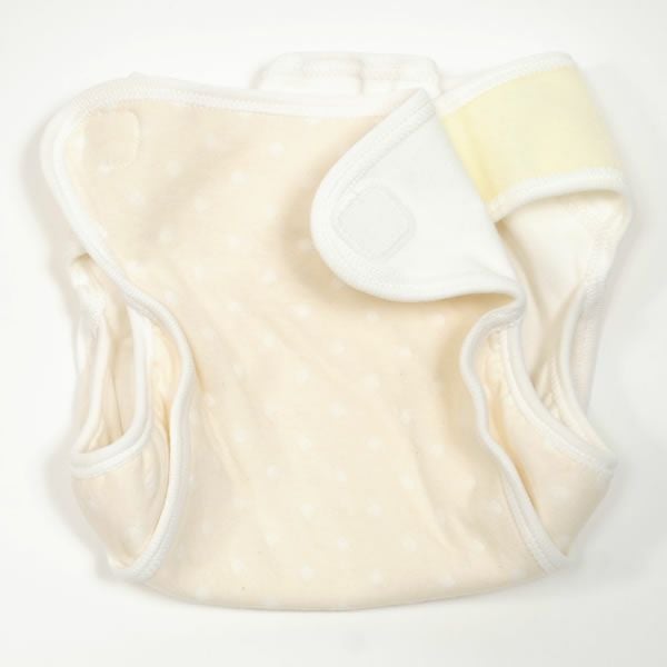 オーガニックコットン エアニットおむつカバー内ベルトタイプ