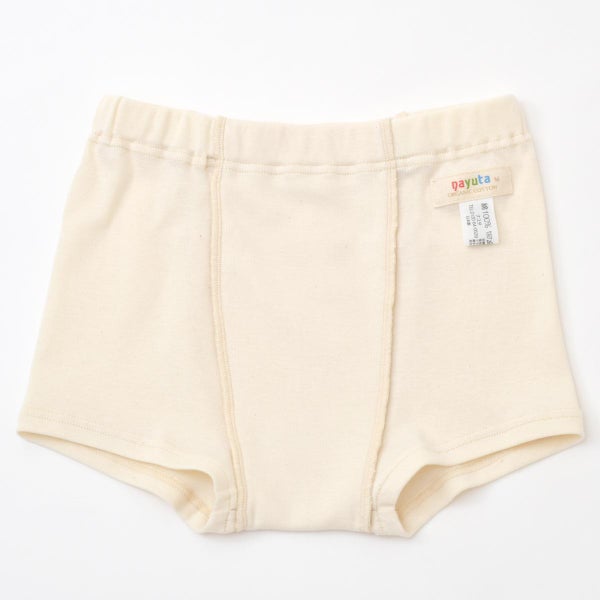 オーガニックコットン 男女児兼用ショート丈トランクス