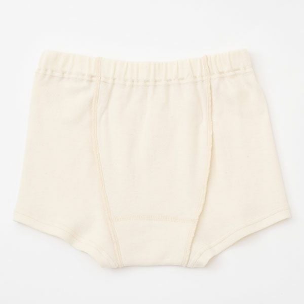 オーガニックコットン 男女児兼用ショート丈トランクス
