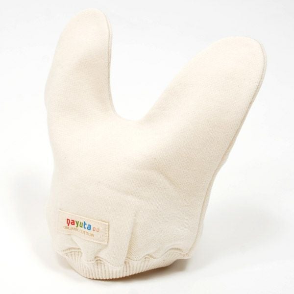 オーガニックコットン ベビーキャップ11301 アイボリー