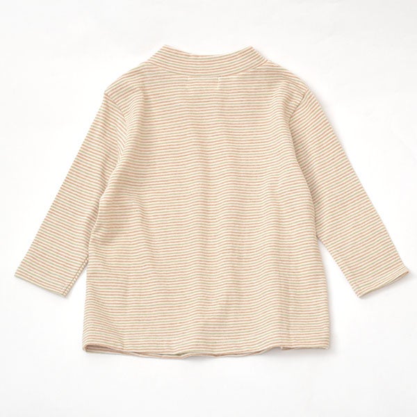 オーガニックコットン ベビー＆キッズ長袖ハイネックシャツ