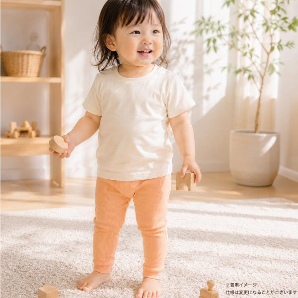 オーガニックコットン ベビー半袖Tシャツ