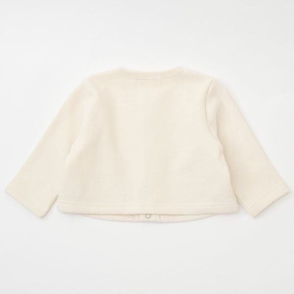 オーガニックコットン ベビー＆キッズ裏毛カーディガン