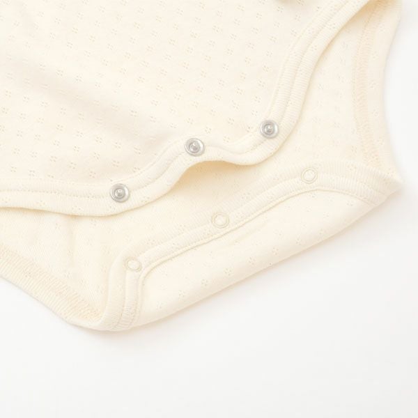 オーガニックコットン ベビー半袖ボディースーツ