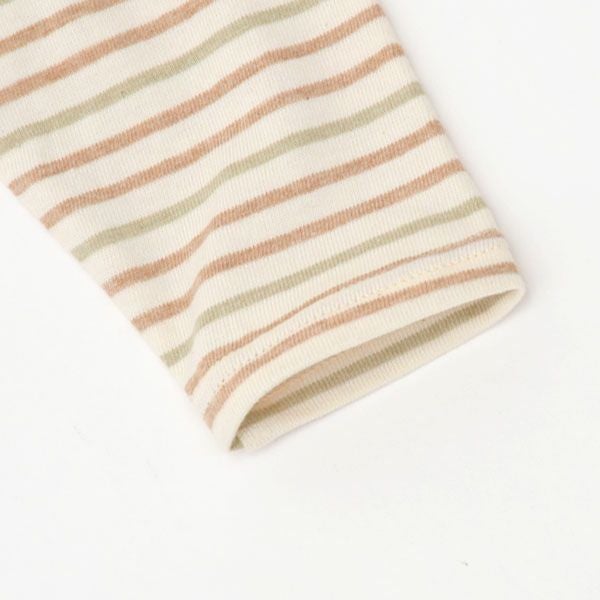 オーガニックコットン ベビー＆キッズ長袖ハイネックシャツ