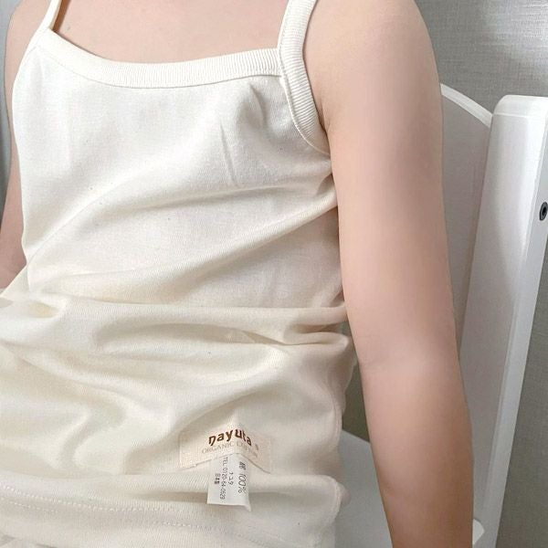 オーガニックコットン 女児キャミソール