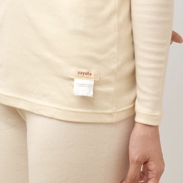 オーガニックコットン レディース ロングスリーブシャツ（薄手）