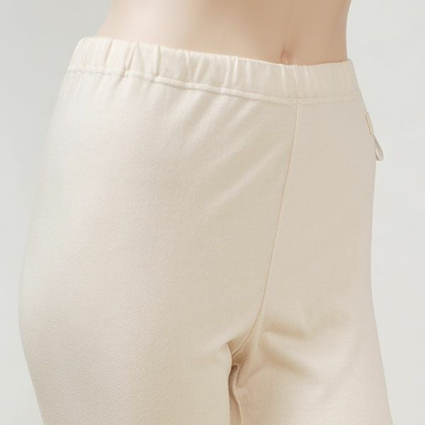 オーガニックコットン レディース七分丈レギンス