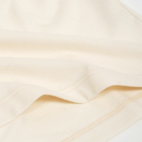 オーガニックコットン 長袖ボトルネックシャツ