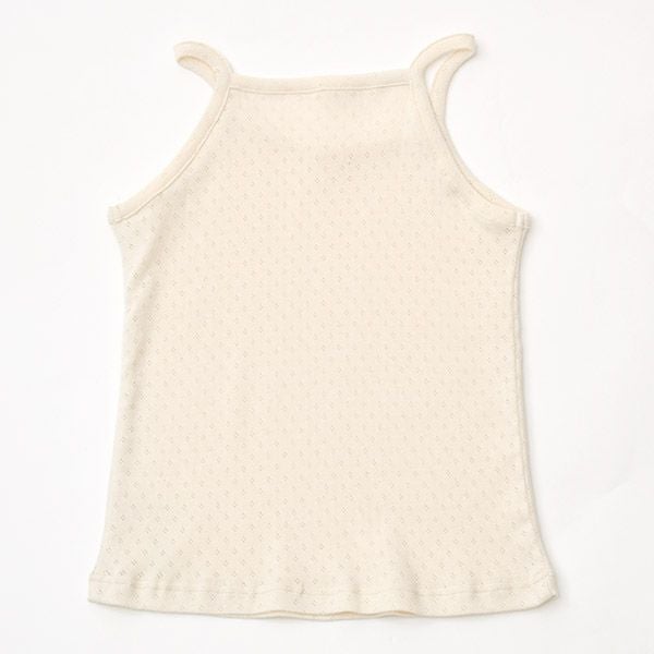 オーガニックコットン 女児エリゼキャミソール