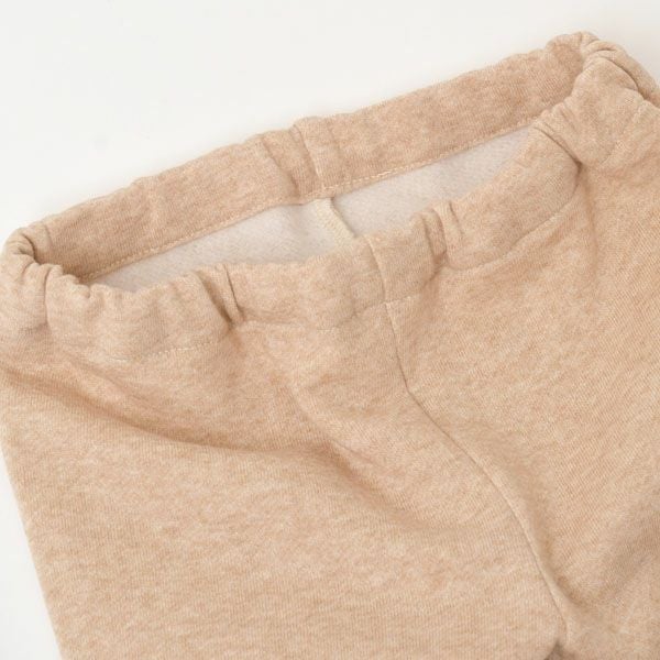 オーガニックコットン ベビー裏起毛パンツ