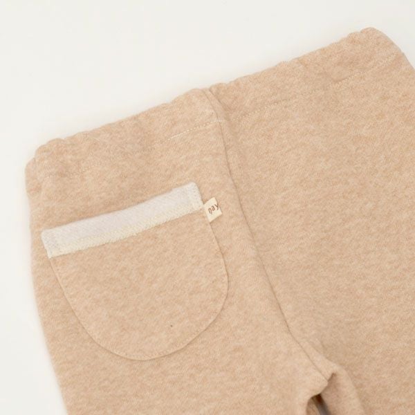 オーガニックコットン ベビー裏起毛パンツ