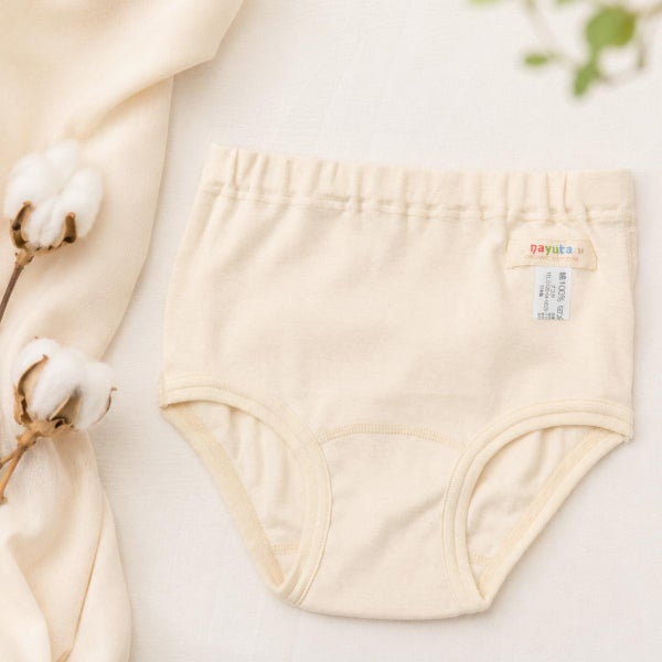 オーガニックコットン 女児ショーツ 3枚セット