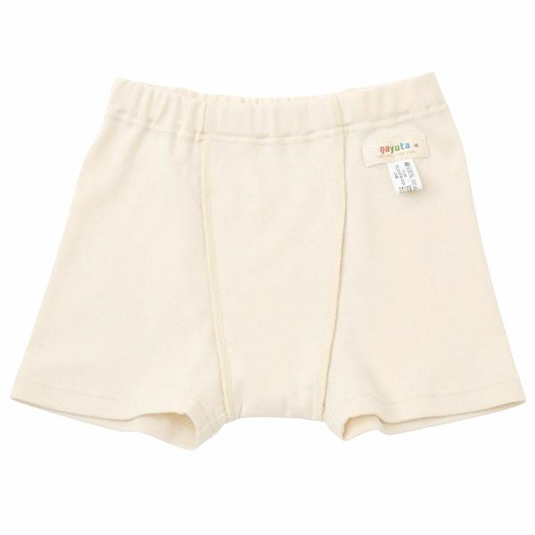 オーガニックコットン 男女児兼用トランクス 3枚セット