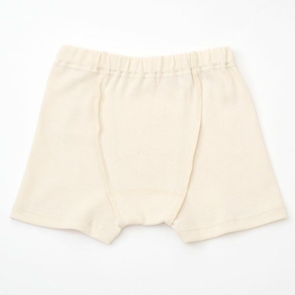 オーガニックコットン 男女児兼用トランクス 3枚セット